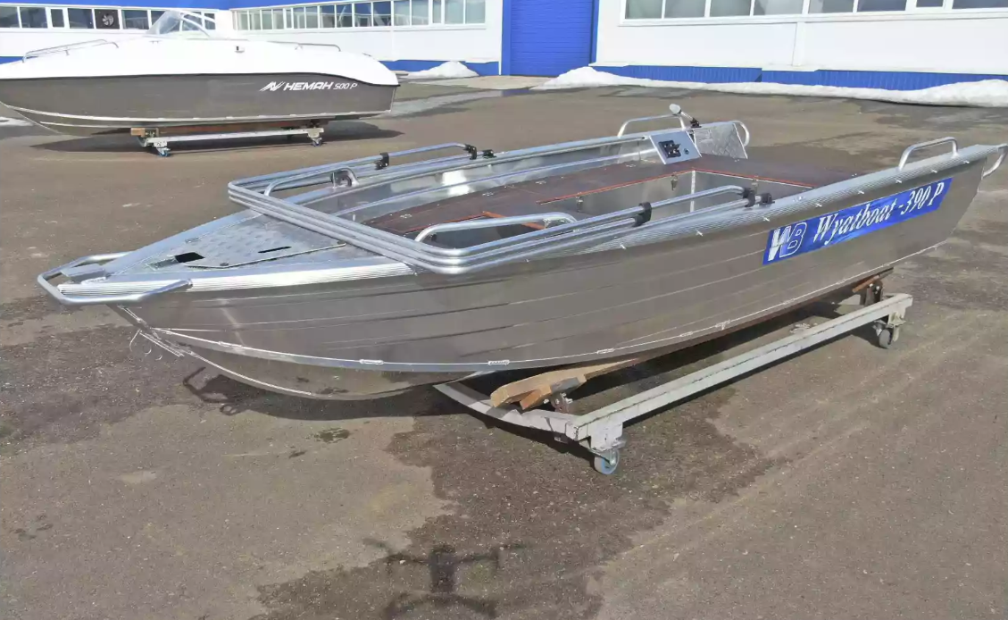 Алюминиевая лодка Wyatboat-390РМ в Ухте