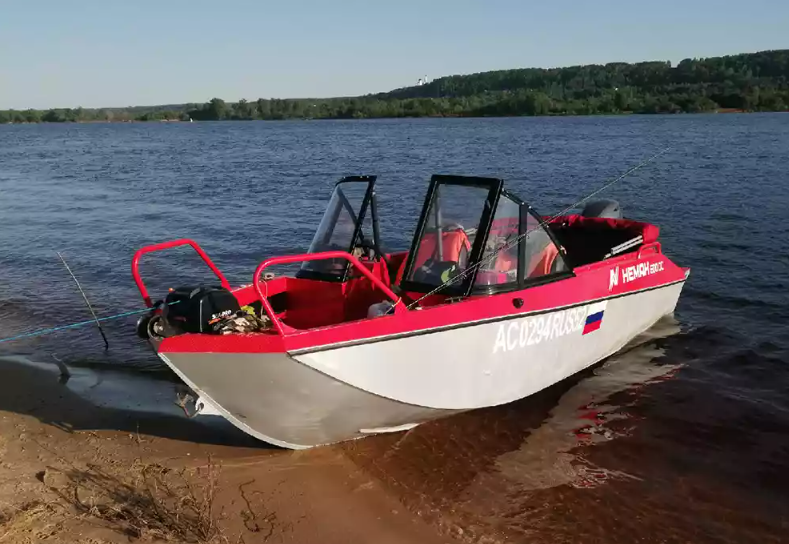 Алюминиевый катер Неман-500 DC в Ухте