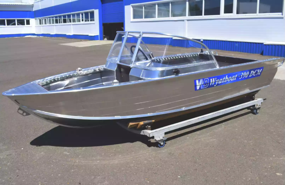 Алюминиевая лодка Wyatboat-390 DCM в Ухте