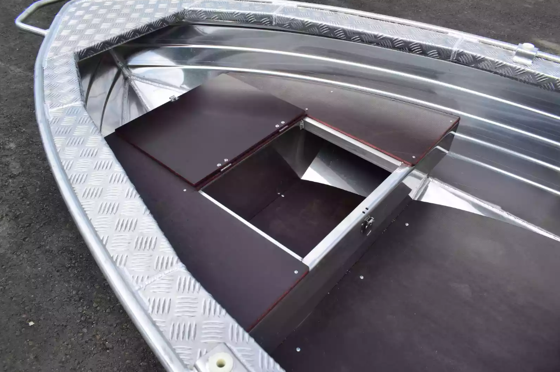 Алюминиевая лодка Wyatboat-390Р Увеличенный борт в Ухте