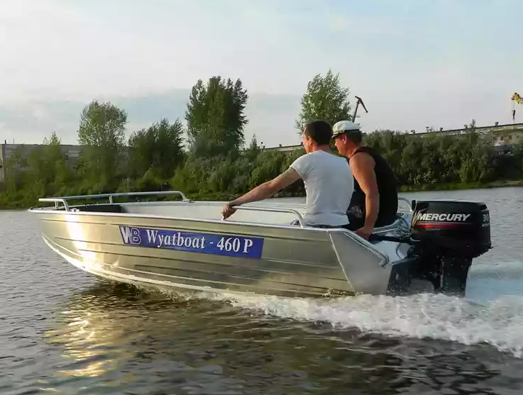 Алюминиевая лодка Wyatboat-460 P в Ухте