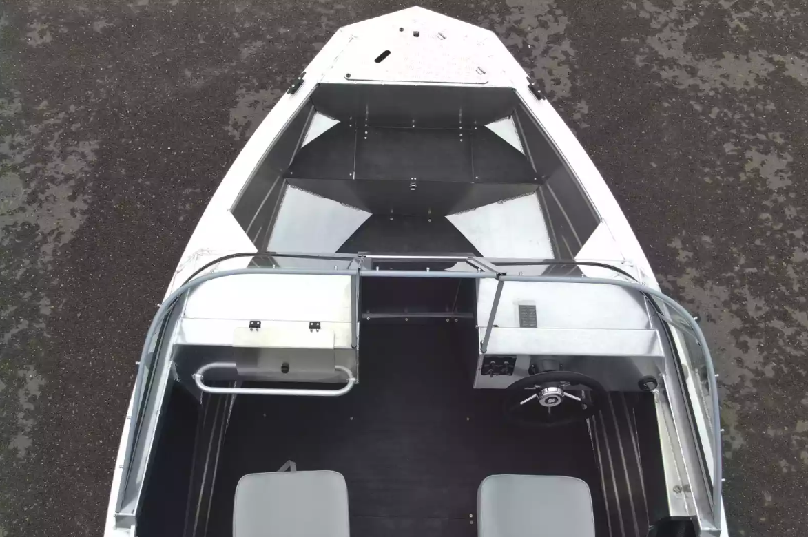 Алюминиевый катер Неман-450 DC NEW без покраски в Ухте