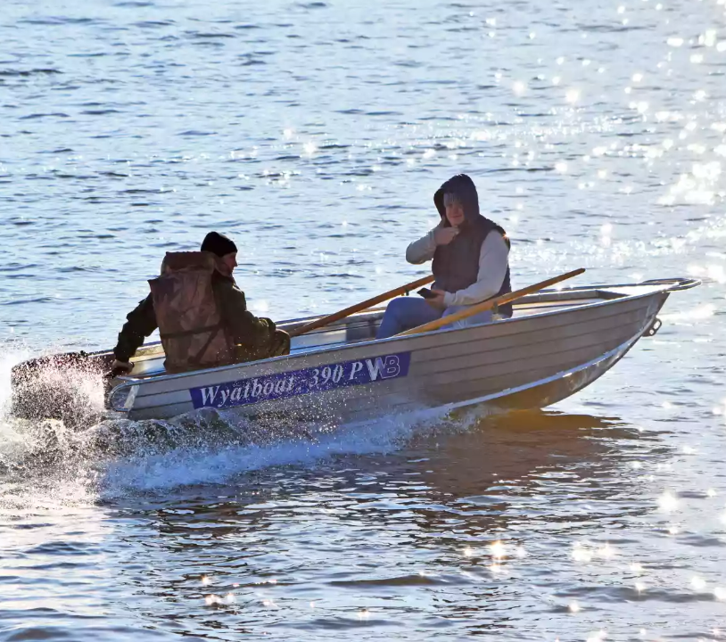 Алюминиевая лодка Wyatboat-390 P в Ухте