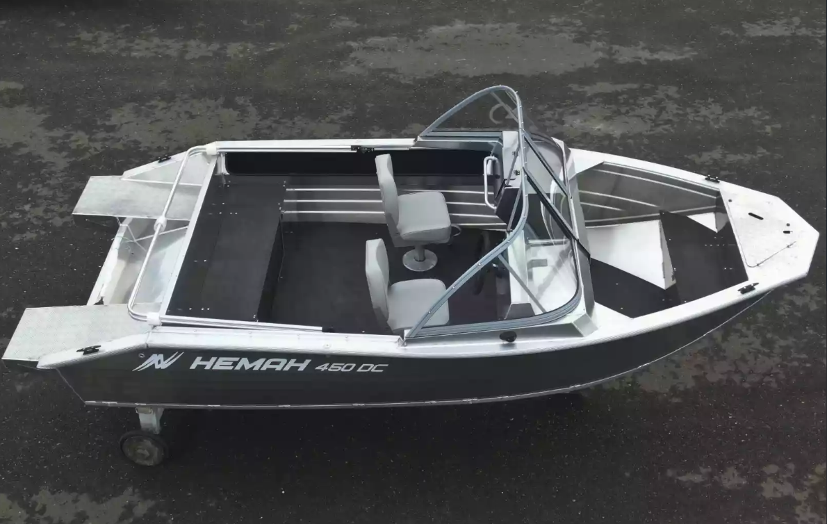 Алюминиевый катер Неман-450 DC NEW без покраски в Ухте