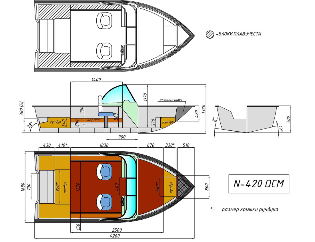 Алюминиевый катер Неман-420 DCM в Ухте