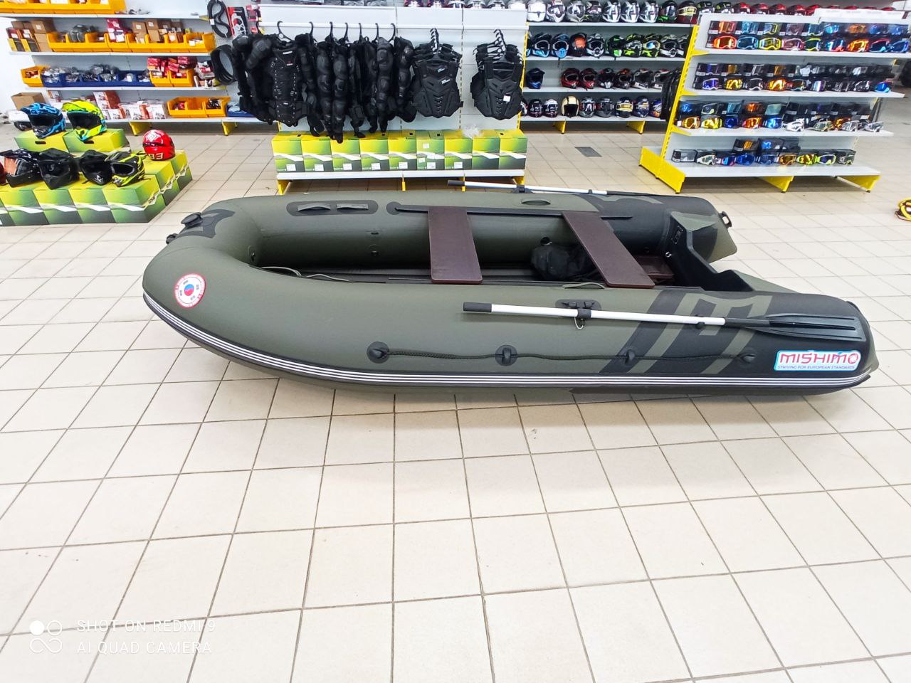 Лодка MISHIMO RIVER JET 390 под водомет в Ухте