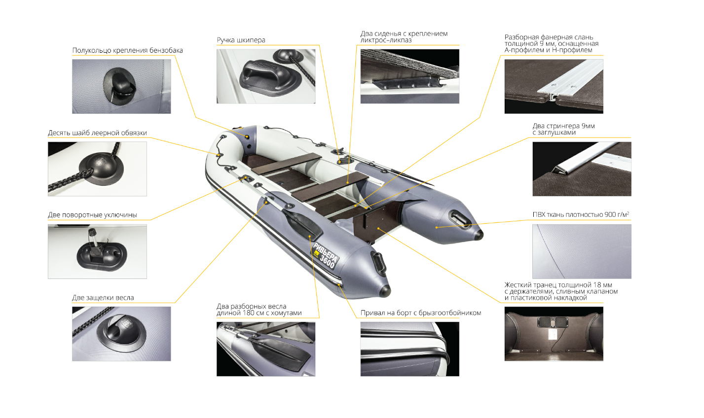 Лодка Ривьера Компакт 2900 СК в Ухте