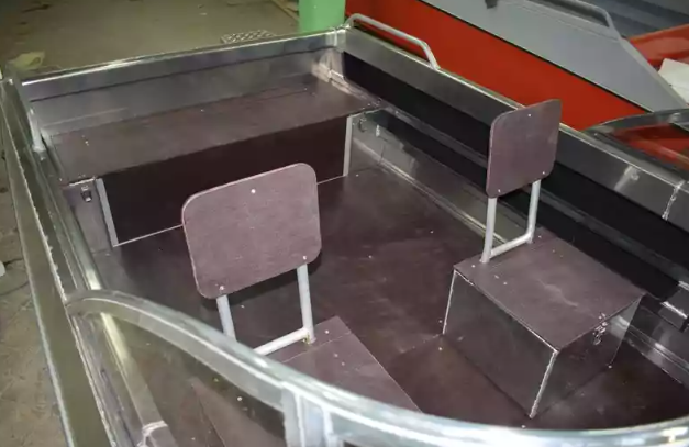 Алюминиевый катер Неман-500 DC (без покраски) в Ухте