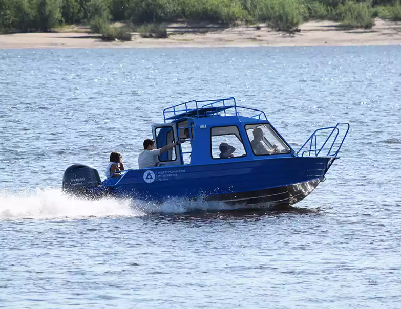 Алюминиевый катер Неман-500 (закрытая рубка) в Ухте