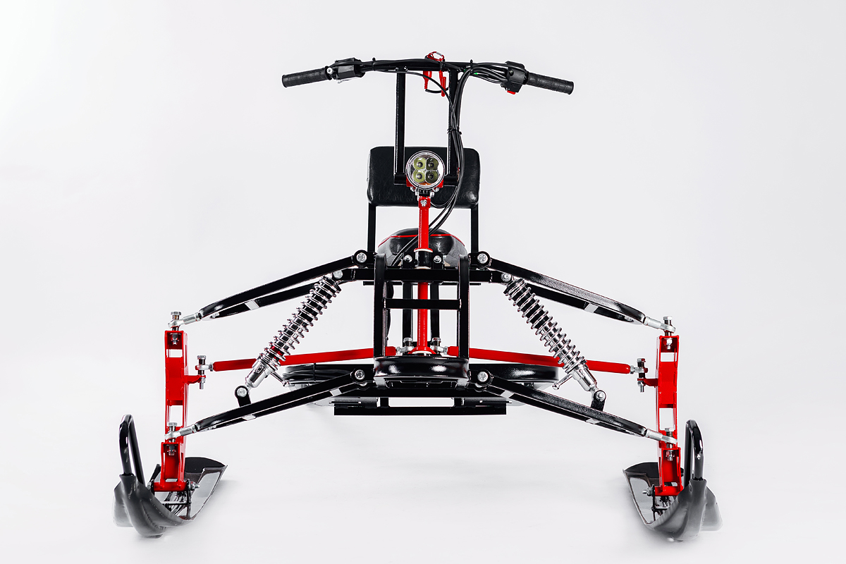 Лыжный модуль IKUDZO с подогревом ручек пластиковые лыжи в Ухте