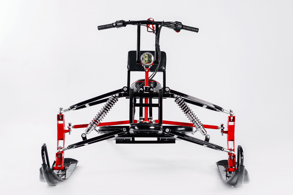 Лыжный модуль IKUDZO с подогревом ручек пластиковые лыжи в Ухте