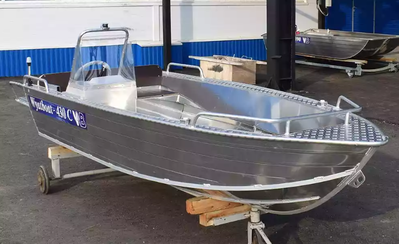 Алюминиевый катер Wyatboat-430 C в Ухте