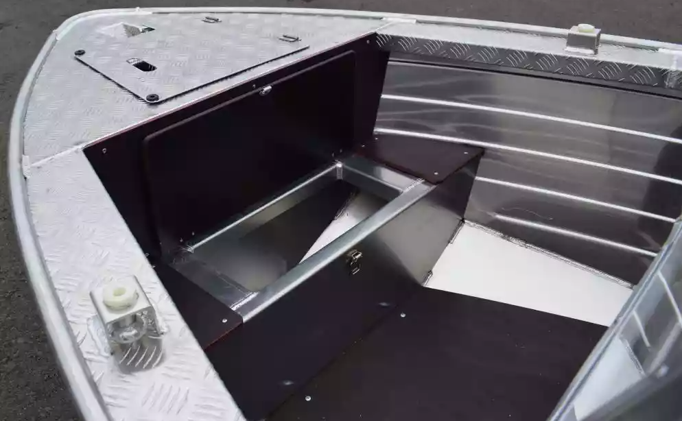 Алюминиевая лодка Wyatboat-390 DCM Увеличенный борт в Ухте