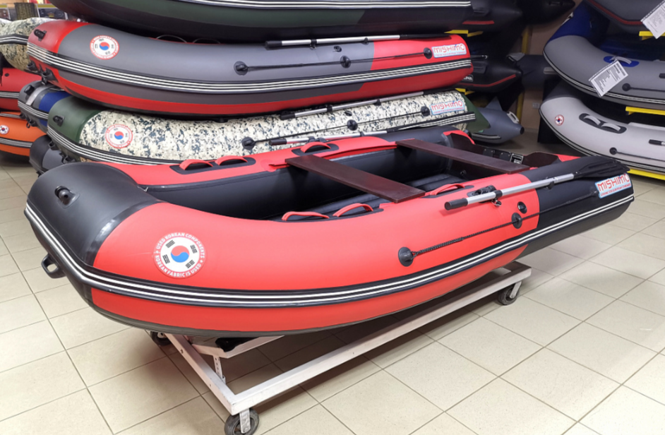 КОМПЛЕКТ Лодка MISHIMO PRO 350 + ЛОДОЧНЫЙ МОТОР MARLIN MP 9.9 (20) AMHS PRO в Ухте