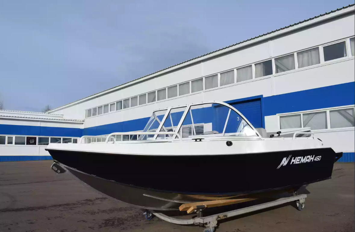 Алюминиевый катер Неман-450 в Ухте