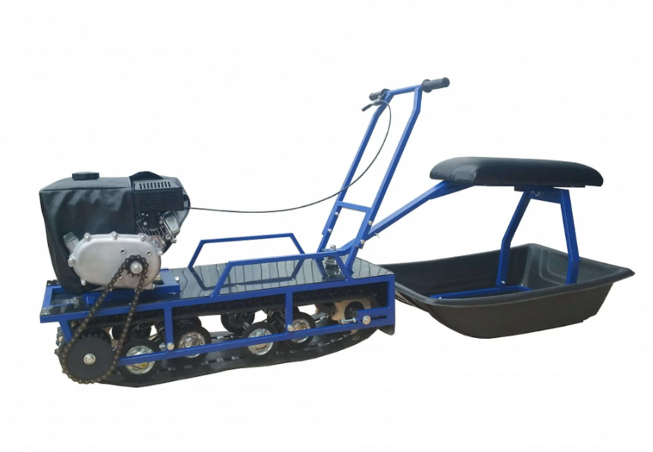 Мотобуксировщик Альбатрос-L 8 с фарой в Ухте