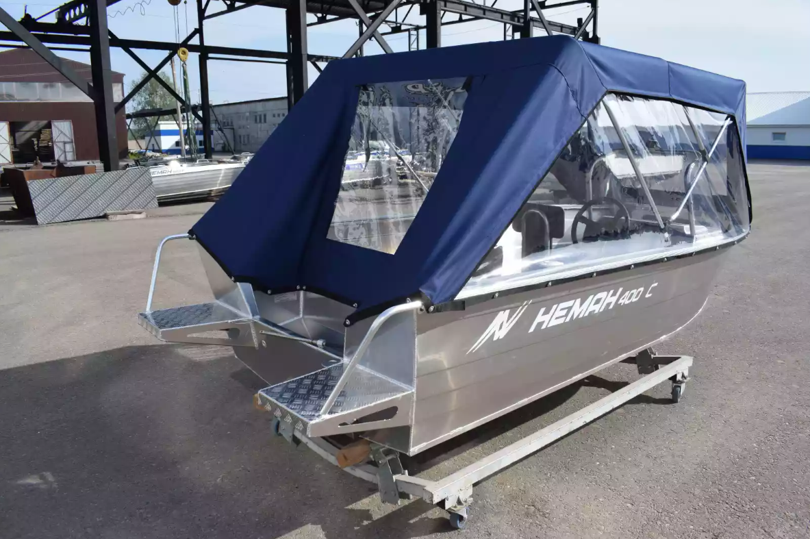 Алюминиевый катер Неман-400 С в Ухте