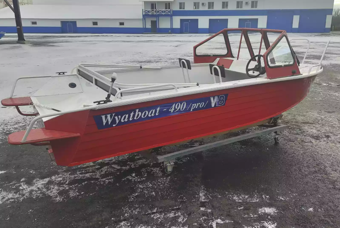 Алюминиевый катер Wyatboat-490 DCM Pro в Ухте