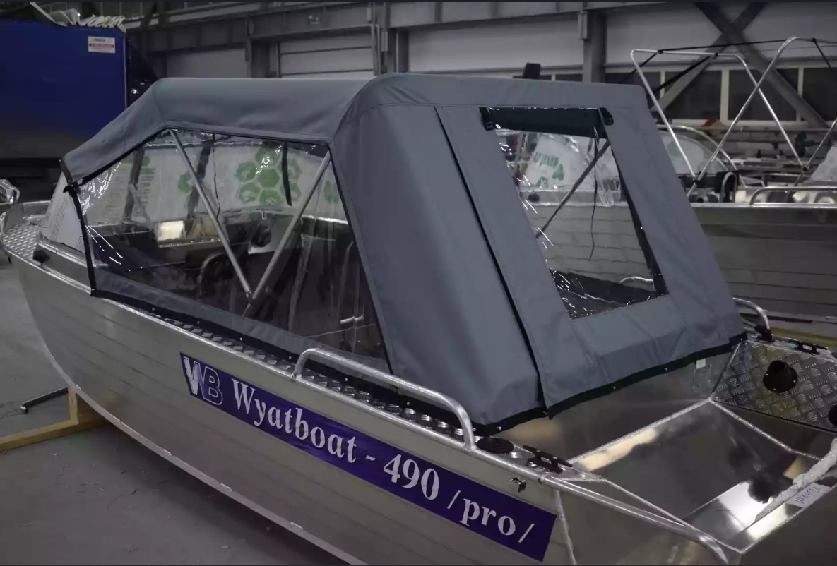 Алюминиевый катер Wyatboat-490 Pro в Ухте