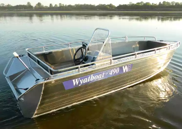 Алюминиевый катер Wyatboat-490 C в Ухте