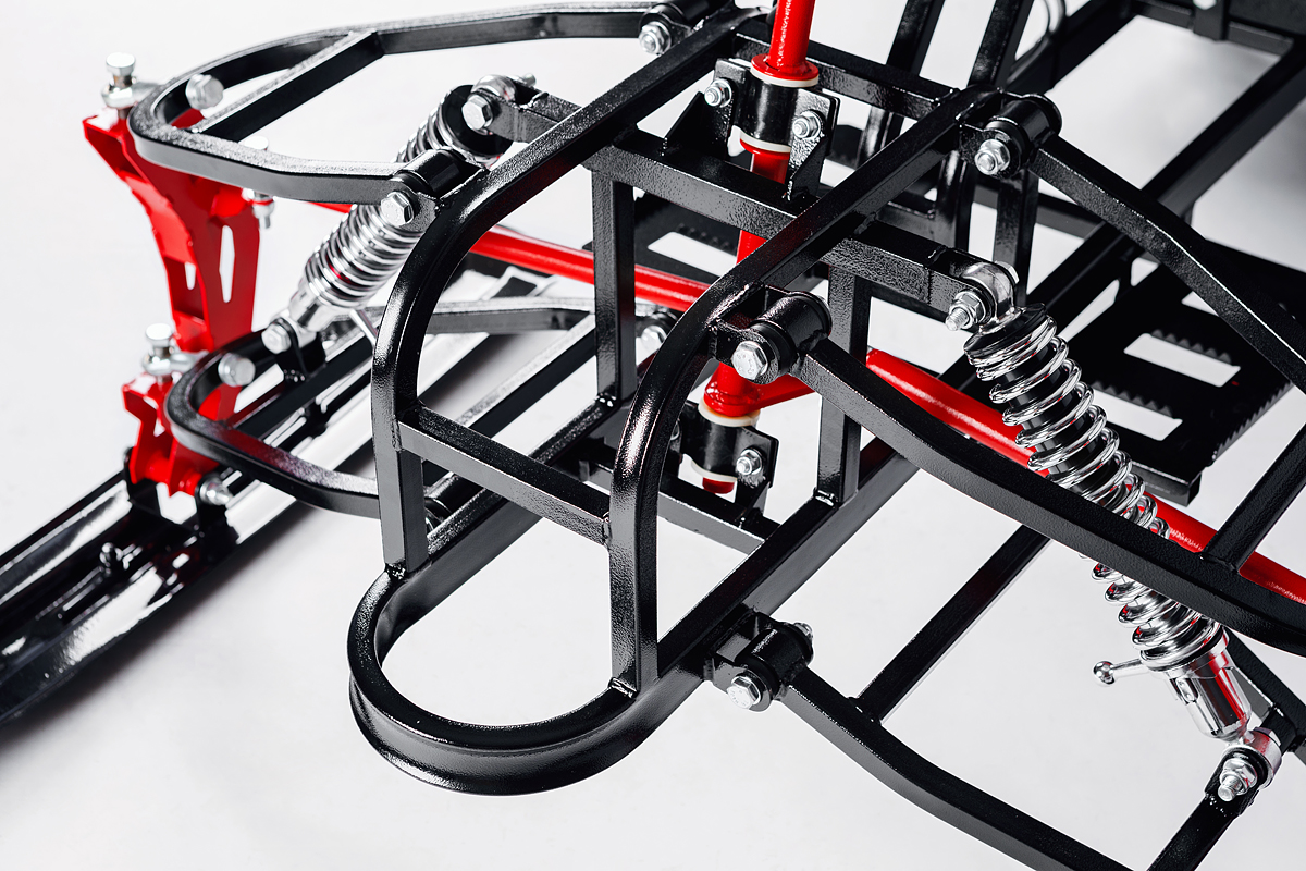 Лыжный модуль IKUDZO с подогревом ручек пластиковые лыжи в Ухте