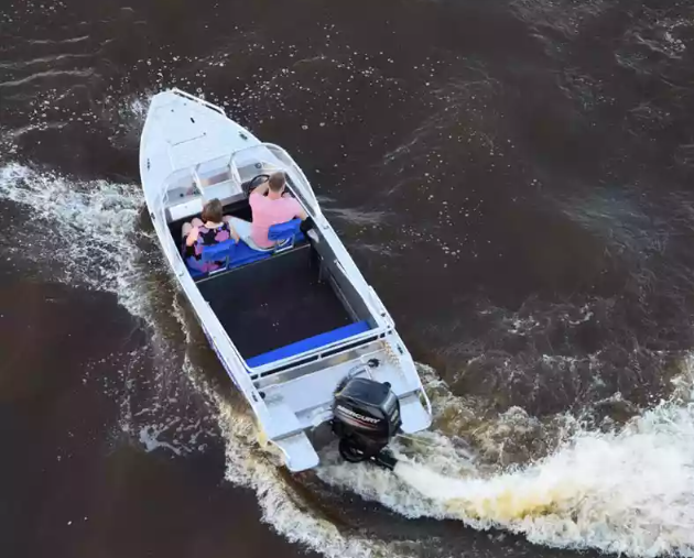 Алюминиевый катер Wyatboat-490 Pro водомет в Ухте