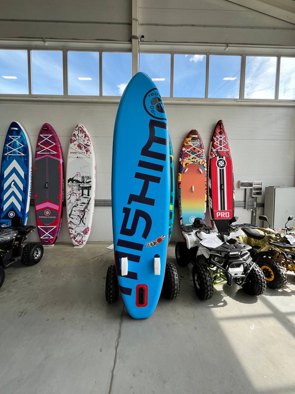 SUP (САП) Доска MISHIMO FLY AIR BLUE 10,8’ (330см) в Ухте