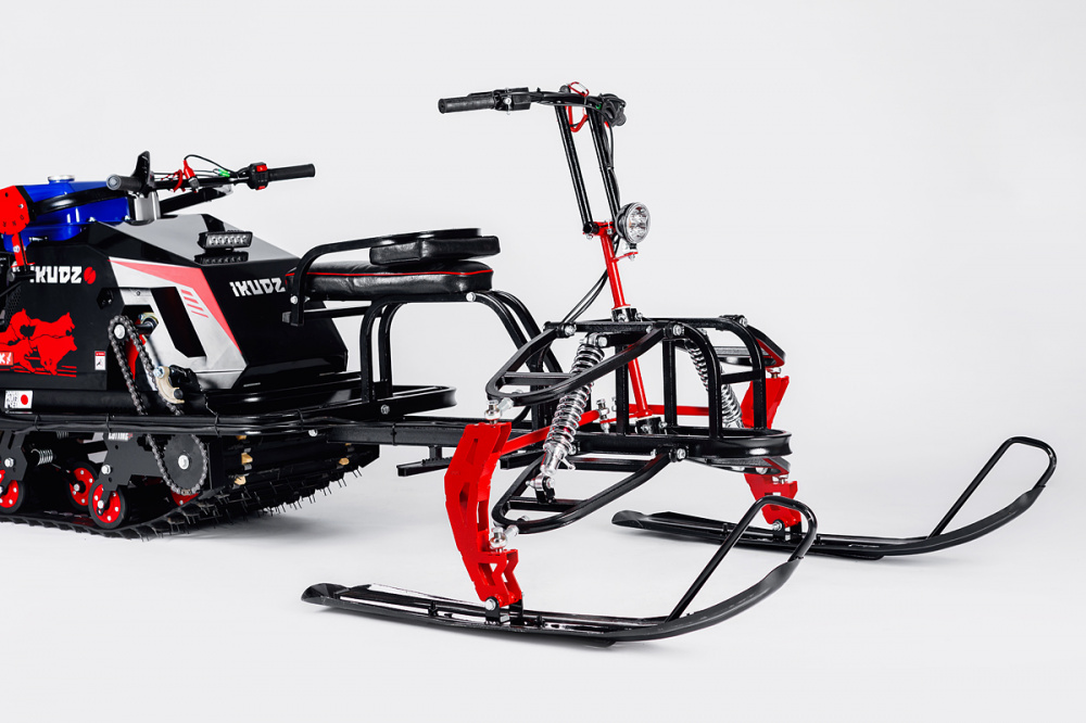 Лыжный модуль IKUDZO с подогревом ручек металлические лыжи в Ухте