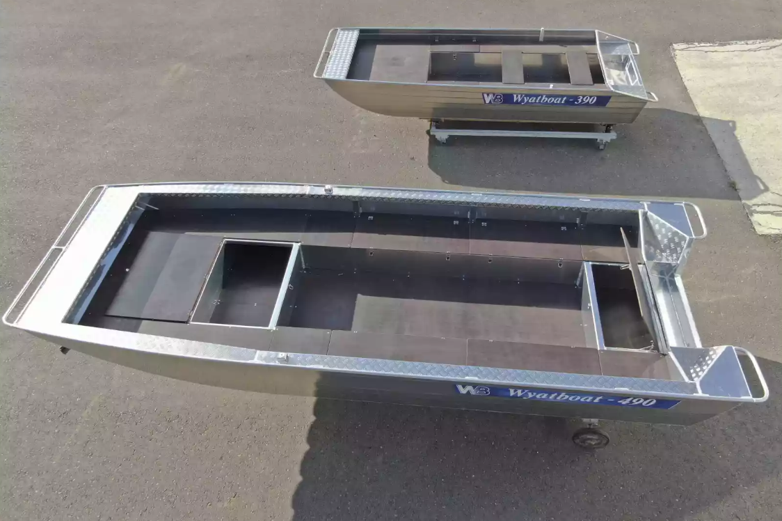 Алюминиевая лодка Wyatboat-490 Jonboat в Ухте