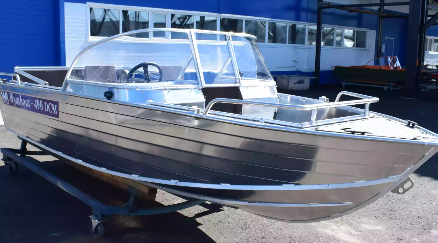 Алюминиевый катер Wyatboat-490 DCM в Ухте