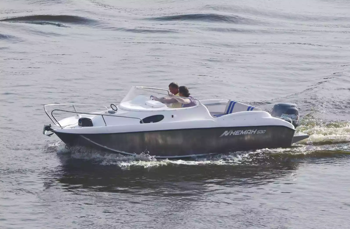 Комбинированный катер Neman-530 с каютой в Ухте