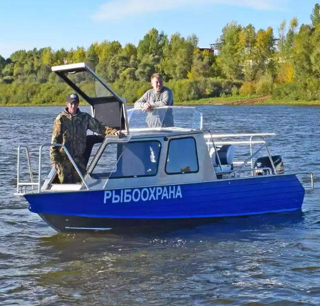 Алюминиевый катер Неман 550 с каютой в Ухте