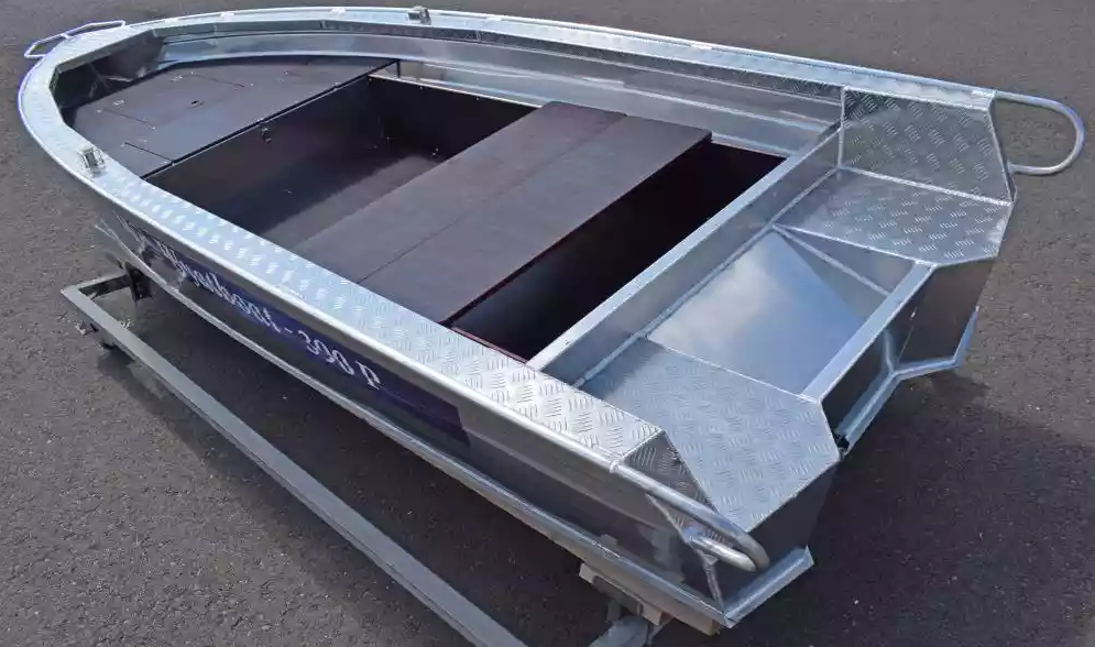Алюминиевая лодка Wyatboat-390Р Fish в Ухте