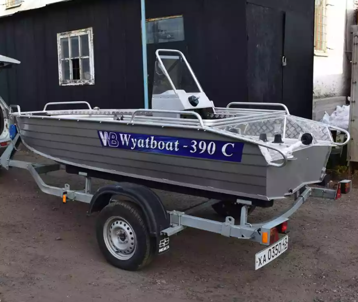 Алюминиевый катер Wyatboat-390 C в Ухте