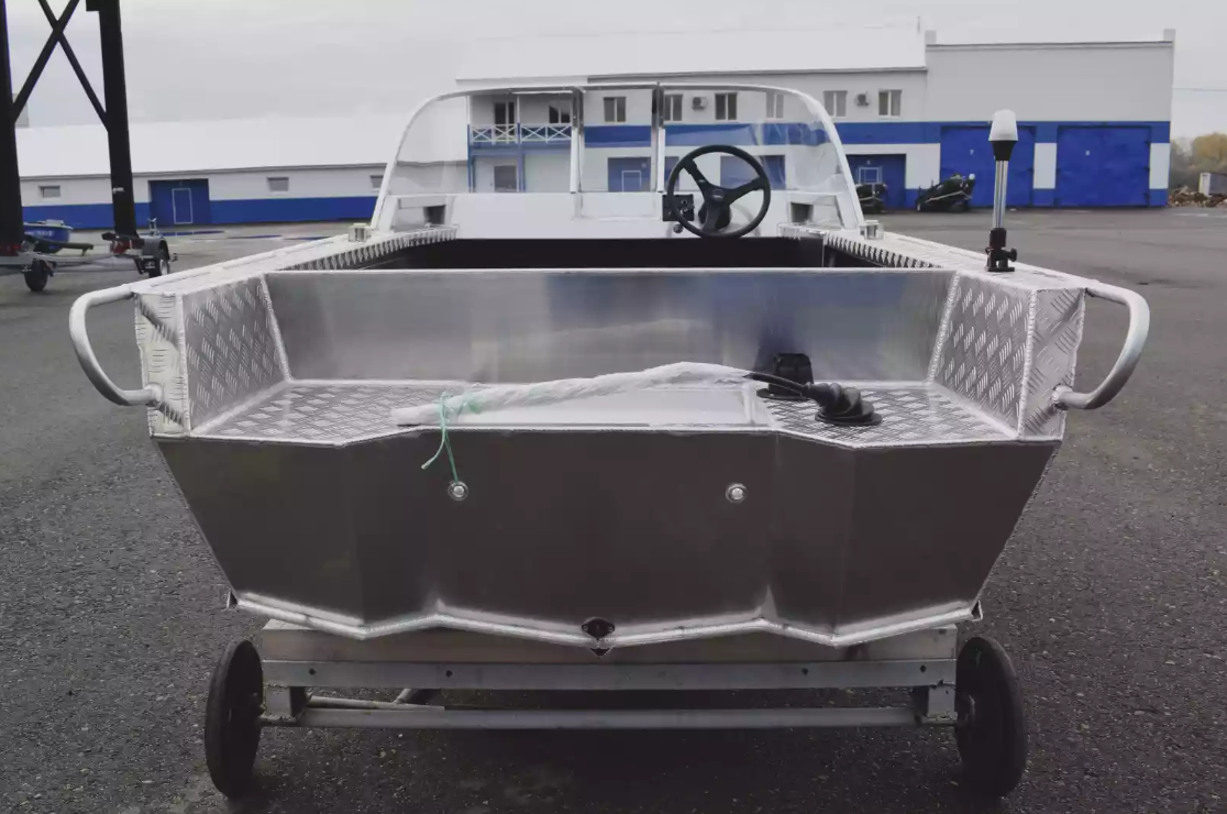 Алюминиевая лодка Wyatboat-390 Pro в Ухте
