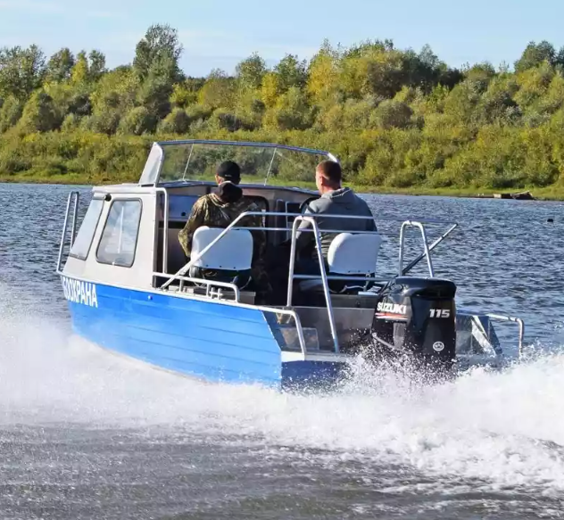 Алюминиевый катер Неман 550 с каютой в Ухте