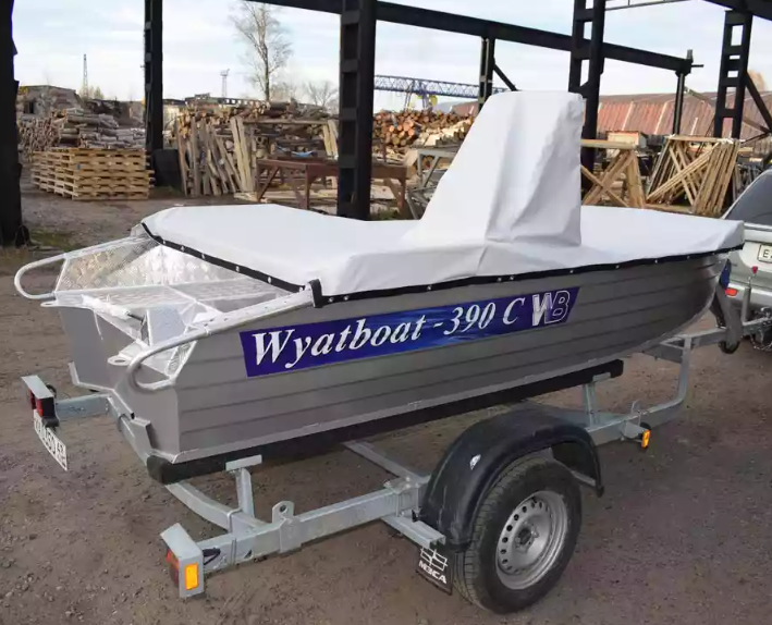 Алюминиевый катер Wyatboat-390 C в Ухте
