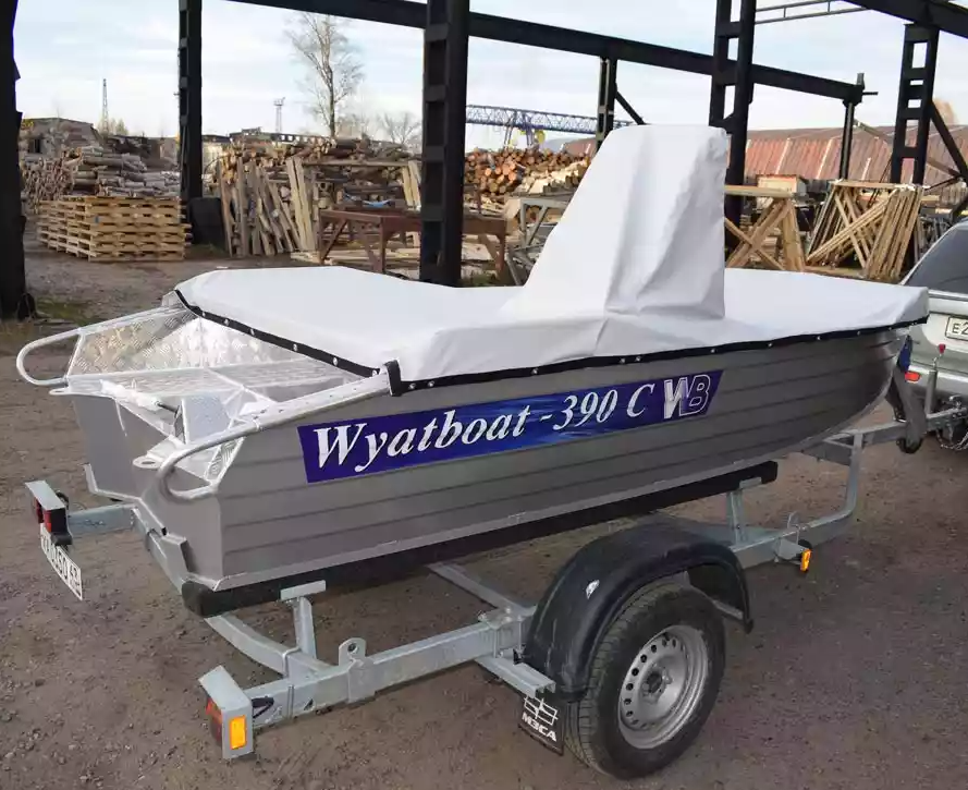 Алюминиевая лодка Wyatboat-390 C в Ухте