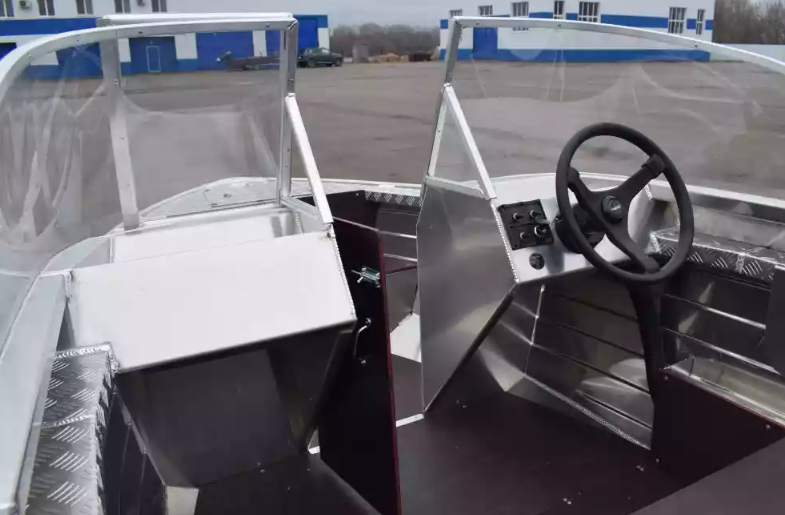 Алюминиевый катер Wyatboat-390 DCM Увеличенный борт в Ухте
