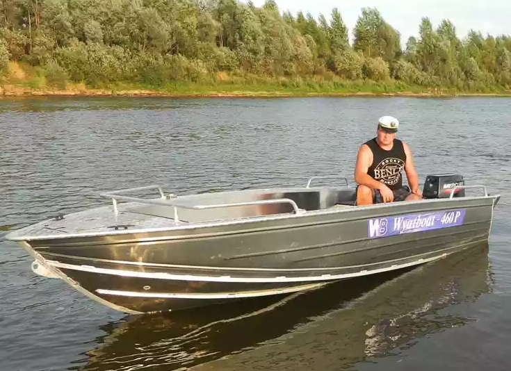 Алюминиевая лодка Wyatboat-460 P в Ухте