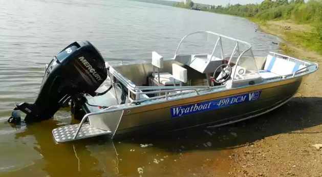 Алюминиевый катер Wyatboat-490 DCM в Ухте