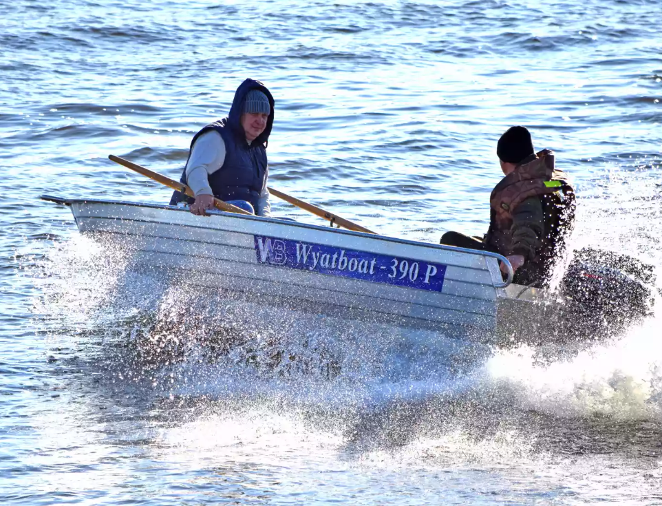 Алюминиевая лодка Wyatboat-390 P в Ухте