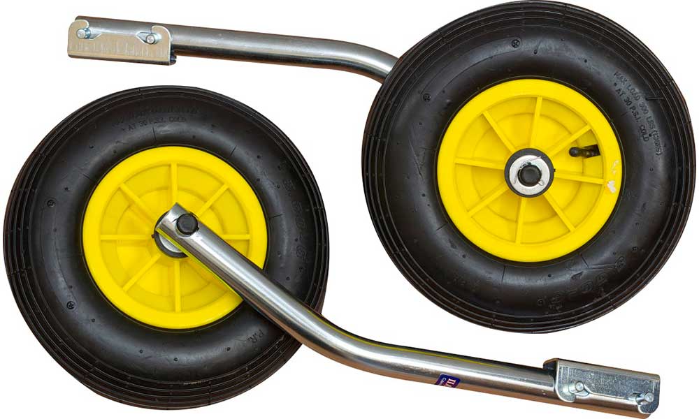 Транцевые колеса 330 мм модульные удлиненные в Ухте