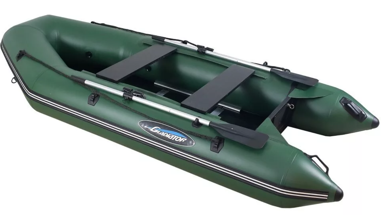 МОТОРНО-ГРЕБНАЯ ЛОДКА ПВХ GLADIATOR A 280 ТК С ФАНЕРНЫМ ДНОМ в Ухте