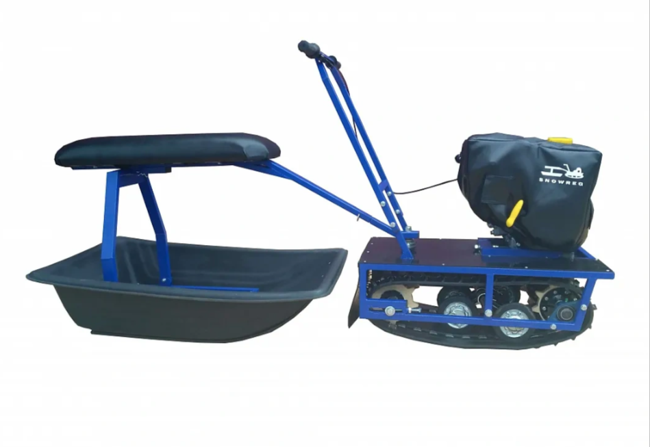 Мини-мотобуксировщик Альбатрос-М с фарой в Ухте