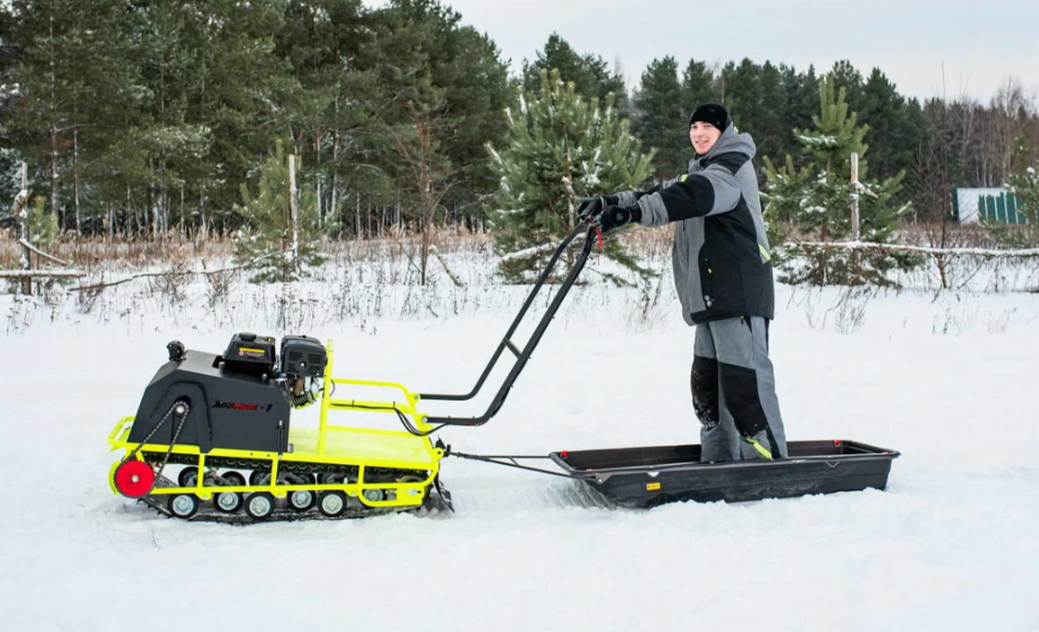 Мотобуксировщик Бурлак ХОЗЯИН-1 (капот металл) в Ухте