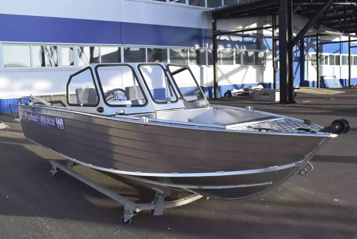 Алюминиевый катер Wyatboat-490 DCM Pro в Ухте