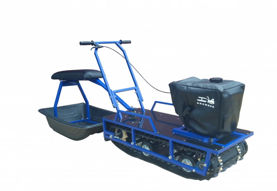 Мотобуксировщик Альбатрос-L 8 с фарой в Ухте