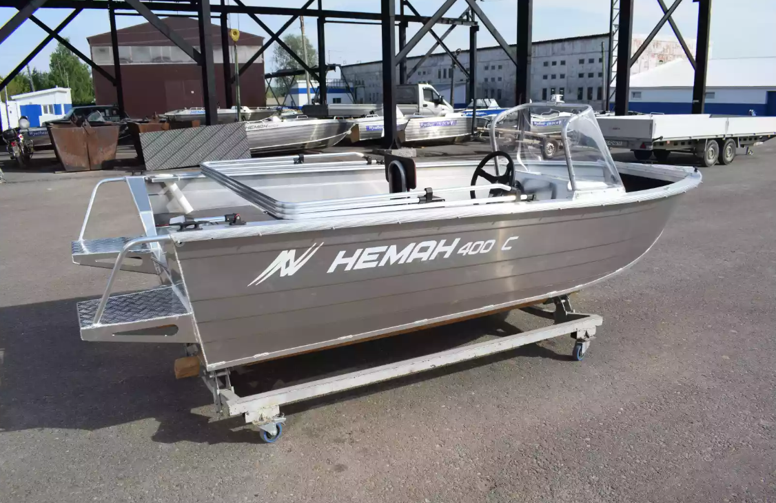 Алюминиевая лодка Неман-400 С в Ухте