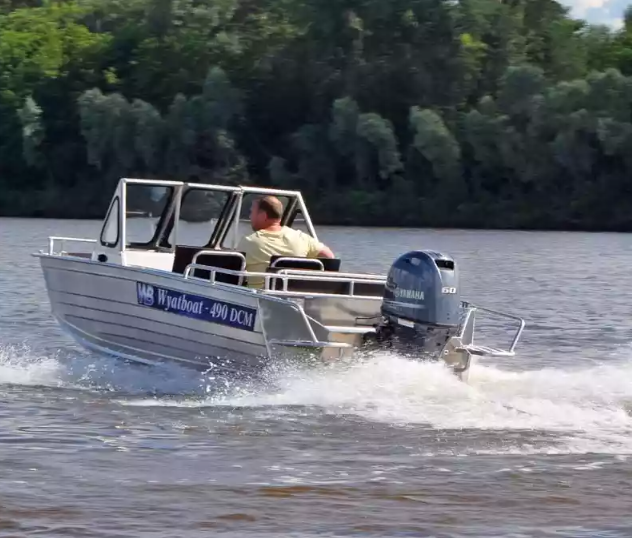 Алюминиевый катер Wyatboat-490 DCM Pro в Ухте